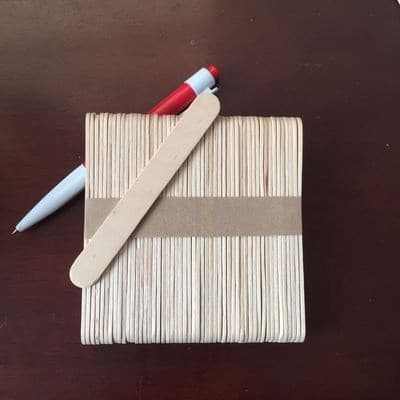 A bundle of 50 logs 93mm * 15mm * 2mm