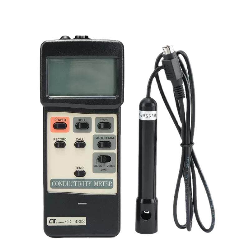Taiwan Luchang Cd4301 Conductivity Meter Cd-4303 Professional Water Quality Analyzer Three-Digit Semi-Digital Display Temperature Compensation 5