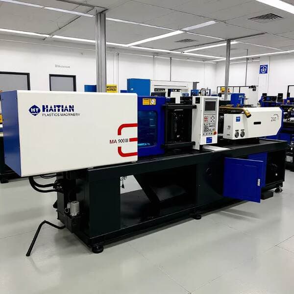 Injection Molding Machine Factory Transfer: Used Haitian Ma90Iii Injection Molding Machine, Capable of Producing Color Samples and Small Products