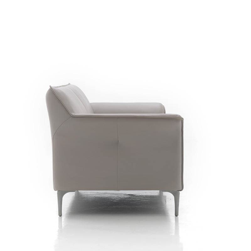 Combination Office Reception Leather Sofa Fashion Casual Sofa Single Sofa Chair School One Two Three Position Reading Sofa 4