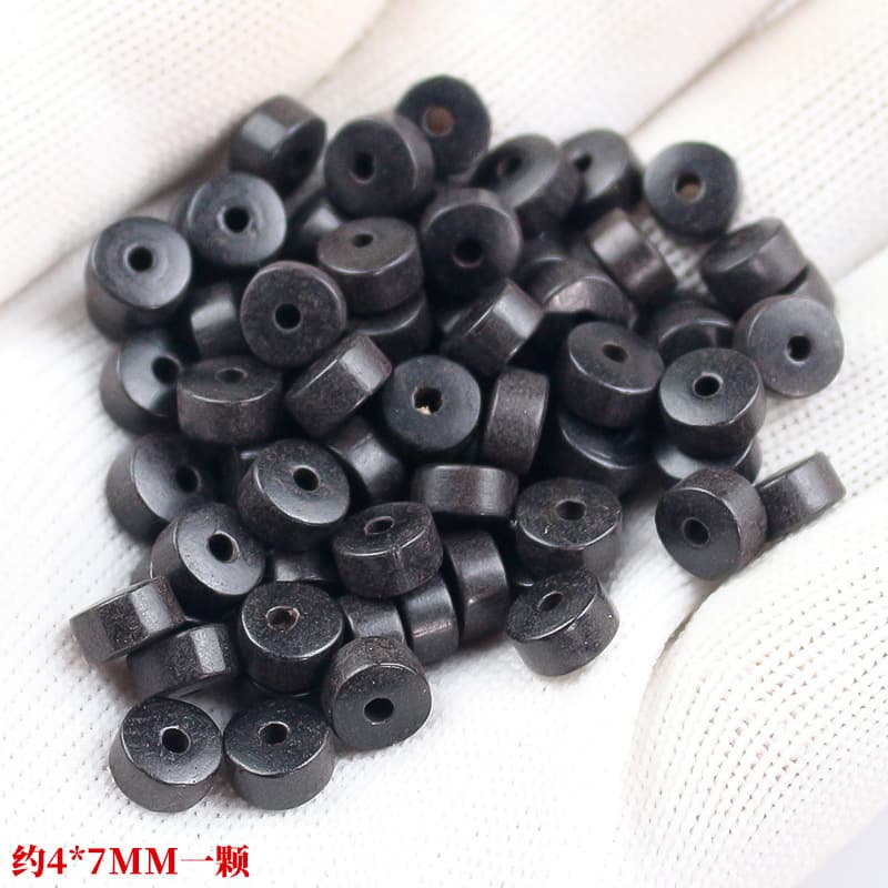 Pill beads are about 4*7mm each