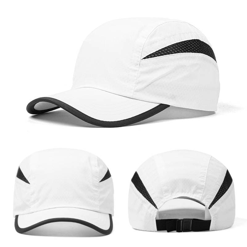 Spot processing quick-drying cap logo printing summer outdoor sunshade sports baseball cap embroidery hat wholesale 2