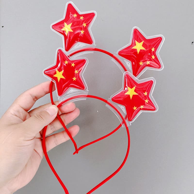 National flag headband (five-pointed star) 1