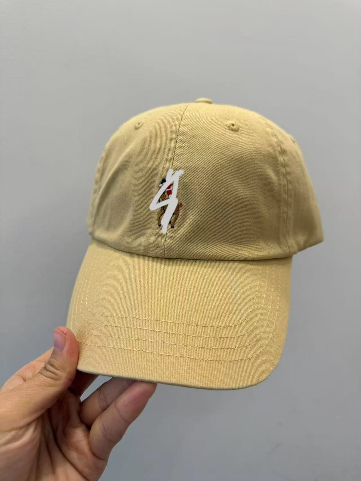 Khaki color horse