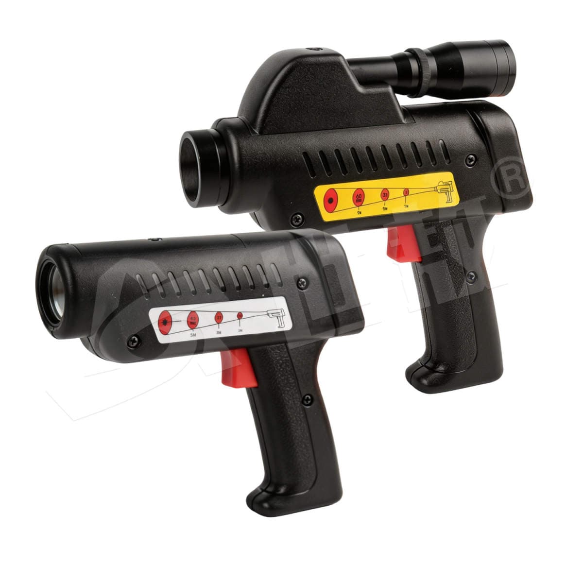 Handheld Laser/Visual Industrial Grade Infrared Thermometer -25~3000 ° C High Temperature Measurement Device Sahtlf 5