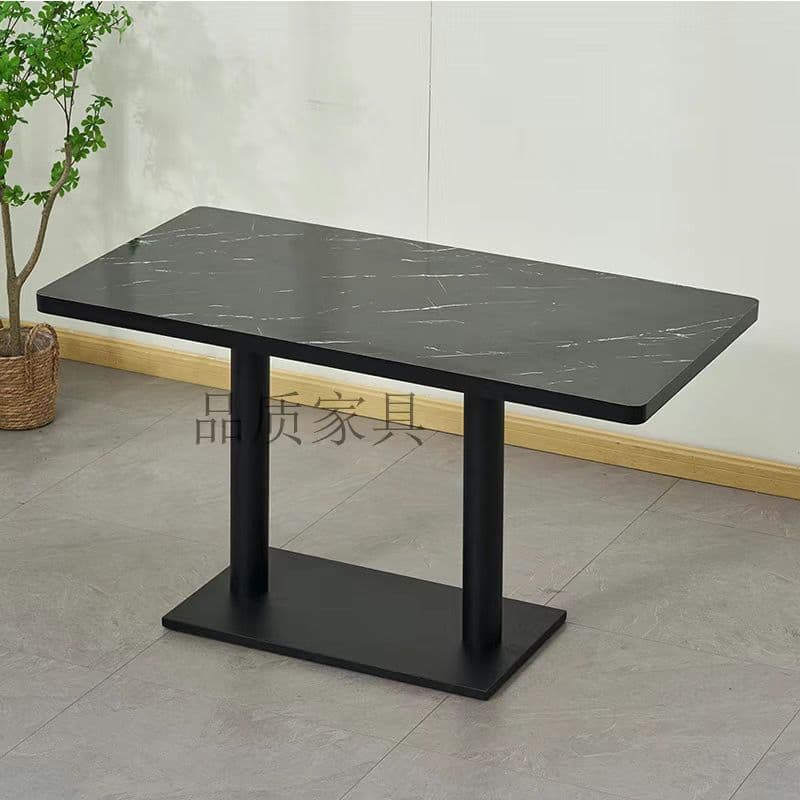 Black imitation marble 120*60 stainless steel chassis (not issued in one piece)