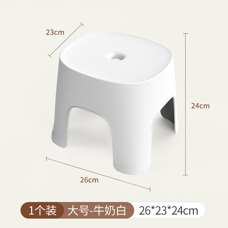 Milk white · large size
