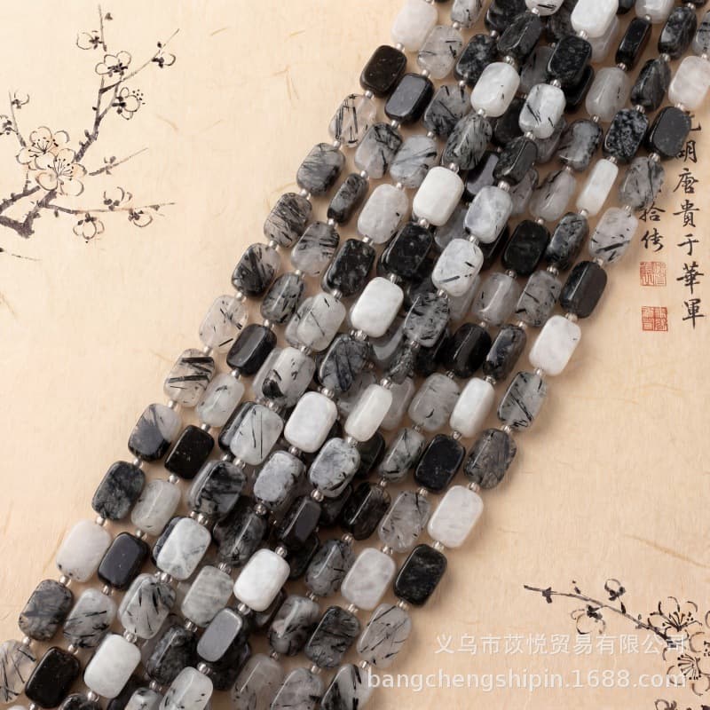 Natural black hair crystal