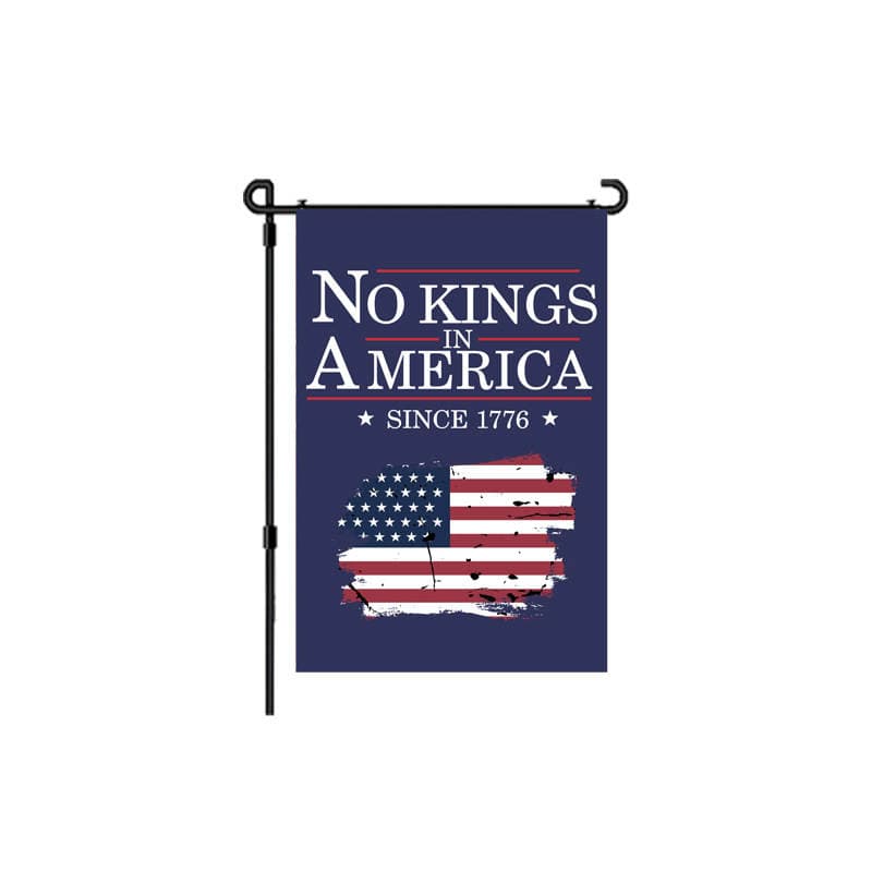 "No Kings" Amerika Bağ Bayrağı (Müstəqillik Günü Həyət Bəzəyi) 5