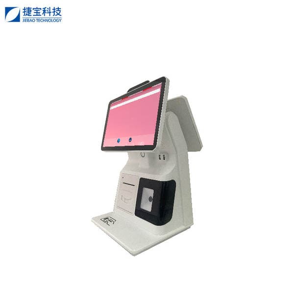 Jiebao Original Android Dual-Screen Group Meal Consumption Machine Nfc Payment Corporate Canteen School Canteen Face Recognition Cash Register