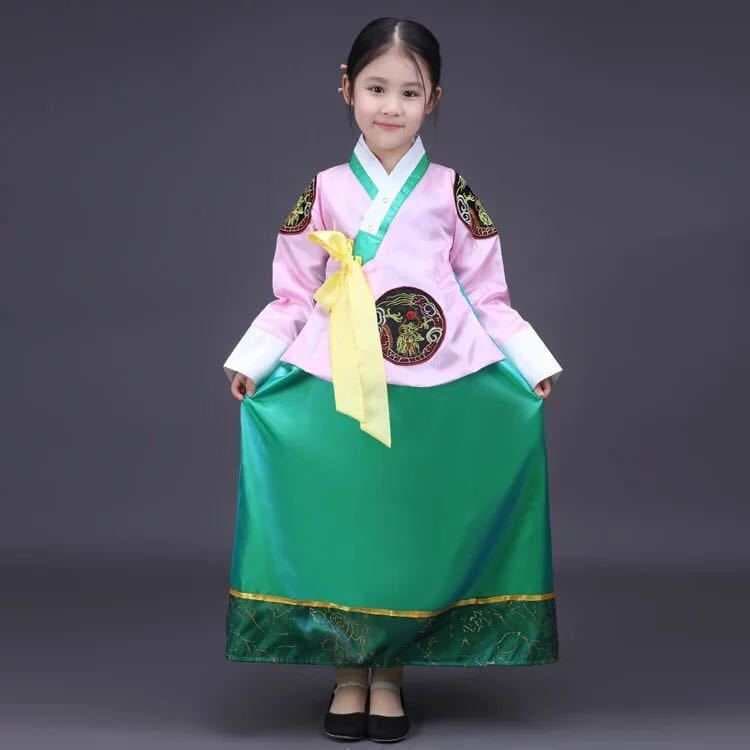 Girls pink + green dae jang geum