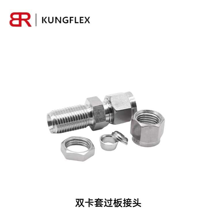 Beirun Swagelok Ss-10M0-61 paslanmayan polad standart ikiqat ferrule keçid birləşdiricisi 4