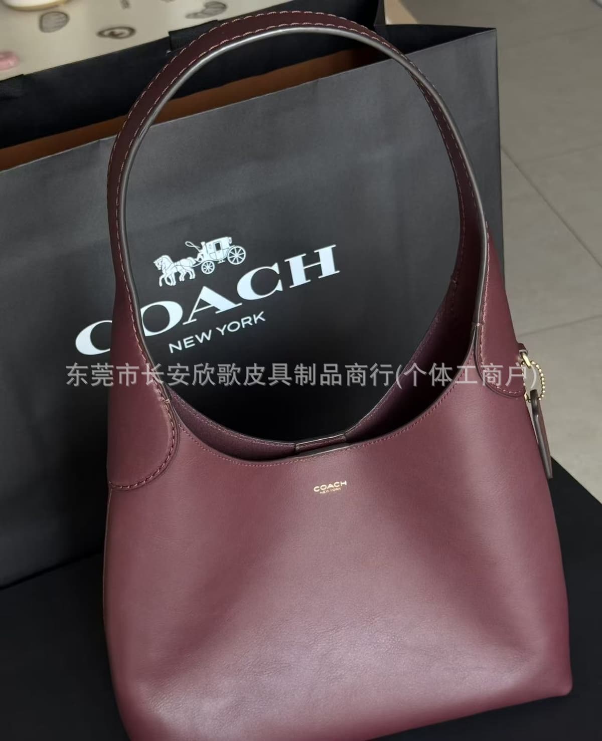 Burgundy [dust bag gift bag packaging]