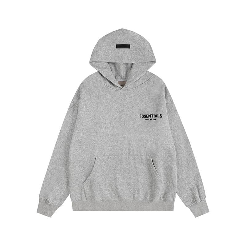 669 flocked letters gray
