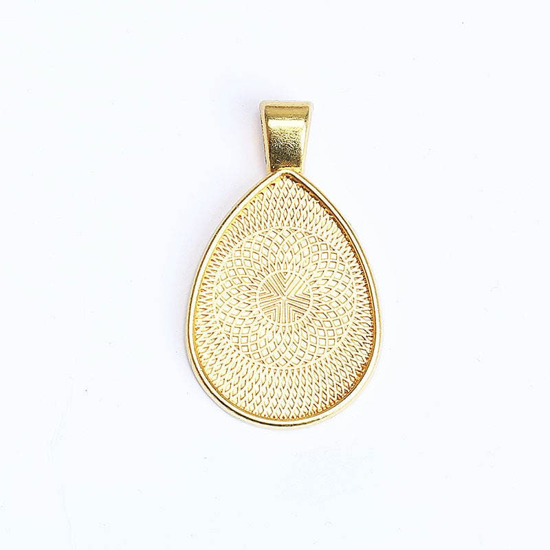 [Special Sale] DIY Jewelry Accessories Material Factory 30mm Round Bottom Into 20mm Alloy Jewelry 4