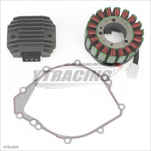 Yamaha YZF-R1 RN04 (2000-2001) və RN01 (1998-1999) üçün stator, rektifikator və prokladka dəsti