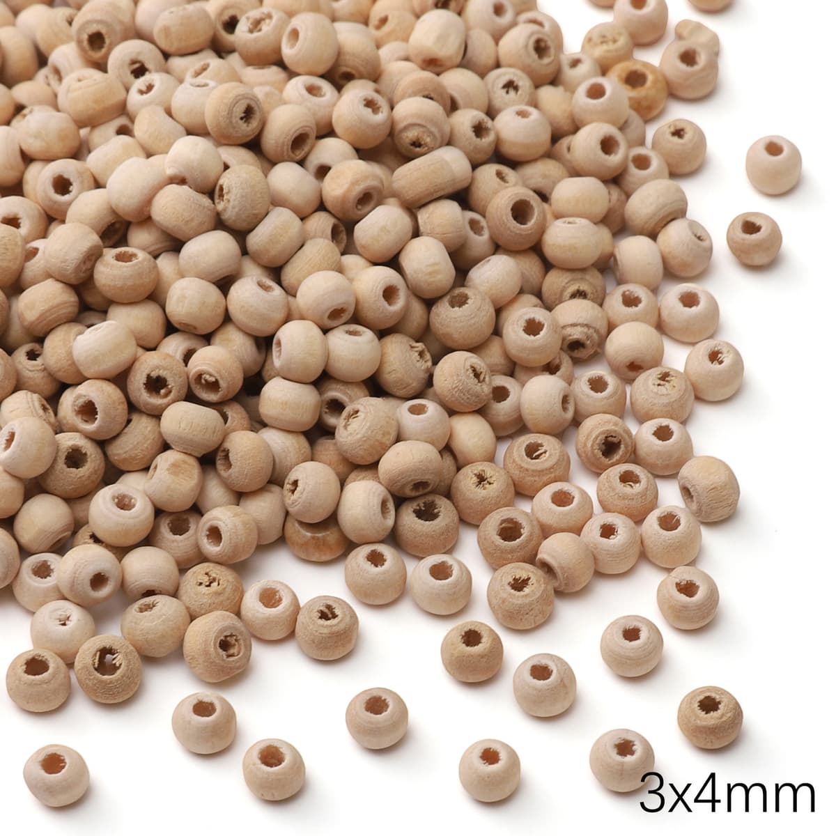 Light color flat round beads 20 pcs/pack