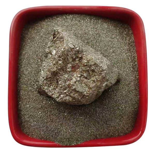 Sulfur-Added Iron Smelting Counterweight, Wear-Resistant Floor Aggregate, Sulfur-Refined Iron Metallurgy, Iron Smelting, Steel Casting, Pyrite Sand