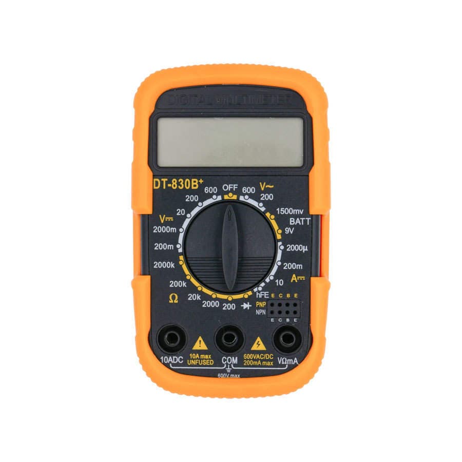 Chengyuan Dt-830B+ 3.5 Rəqəmli Rəqəmsal Multimetr (Gərginlik, Müqavimət, Cərəyan) 5