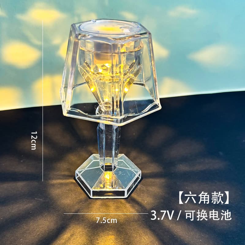 Hexagonal night light