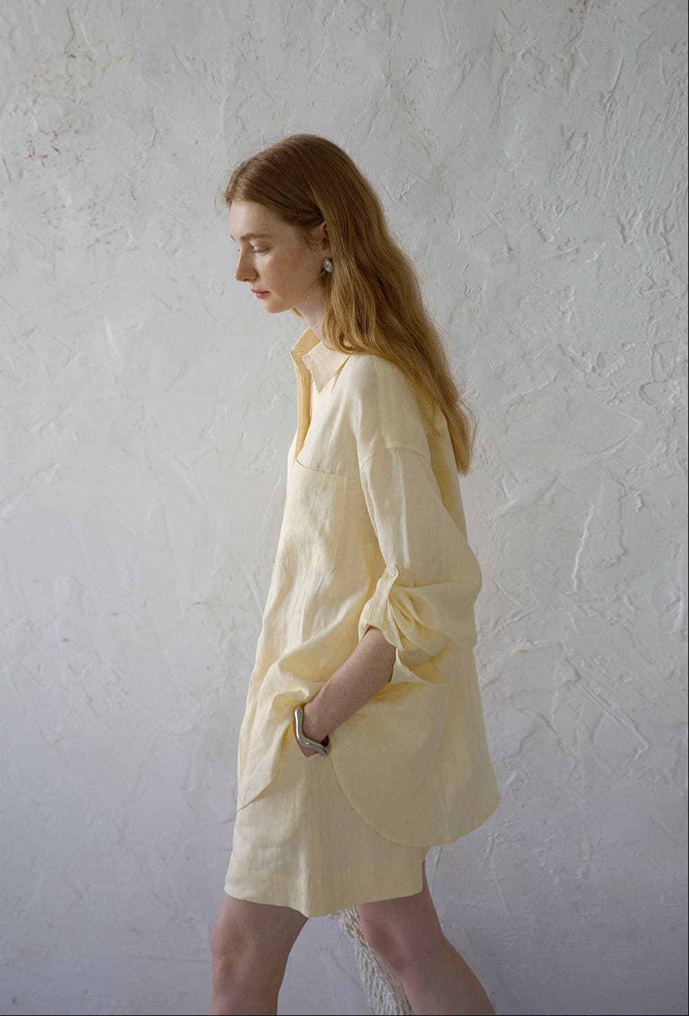 Light yellow shorts