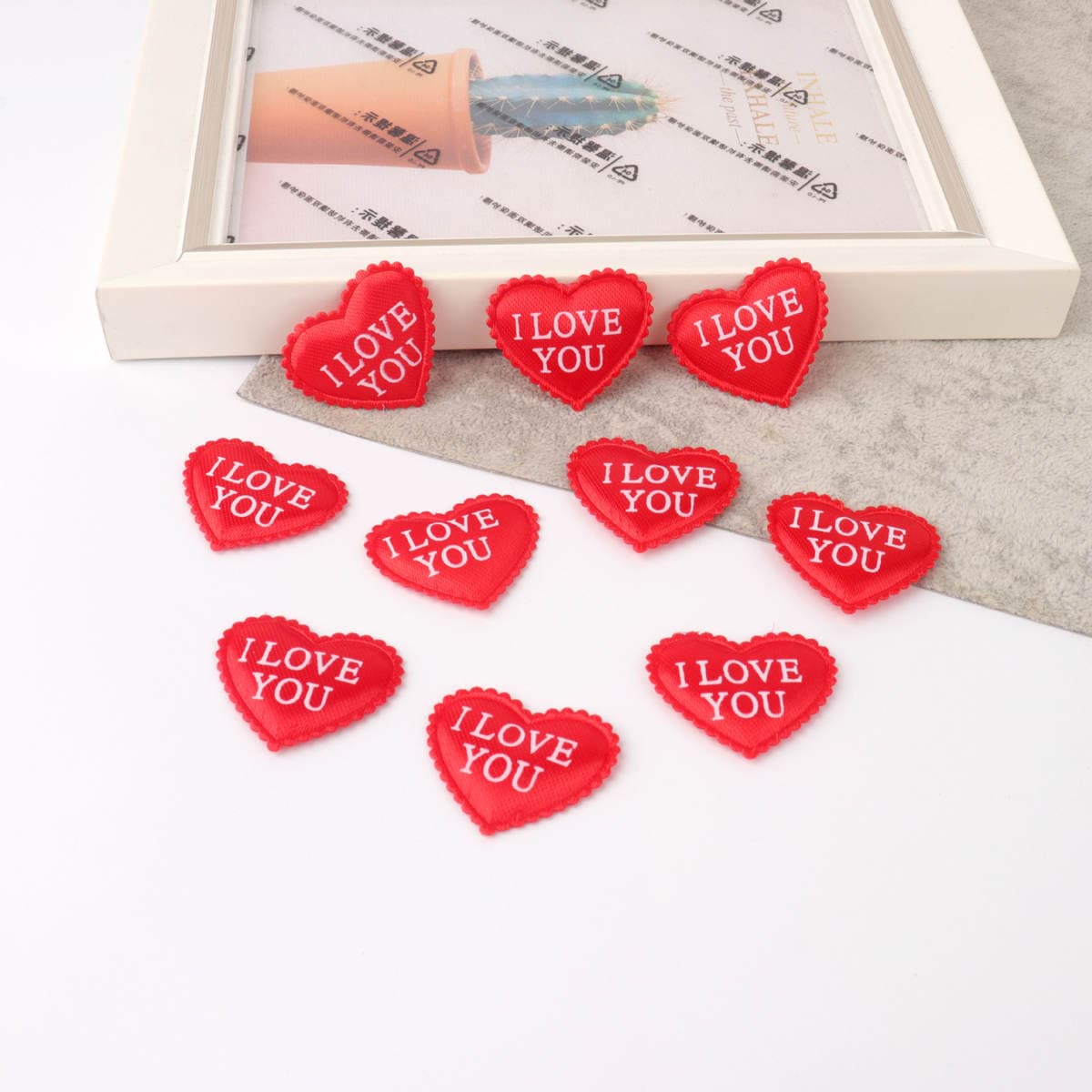 3.5cm Valentine's Day Heart-Shaped Petals, Wedding Hand-Thrown Flowers, Wedding Gifts, Heart-Shaped Bed-Sprinkled Flowers, Sponge Lace 4