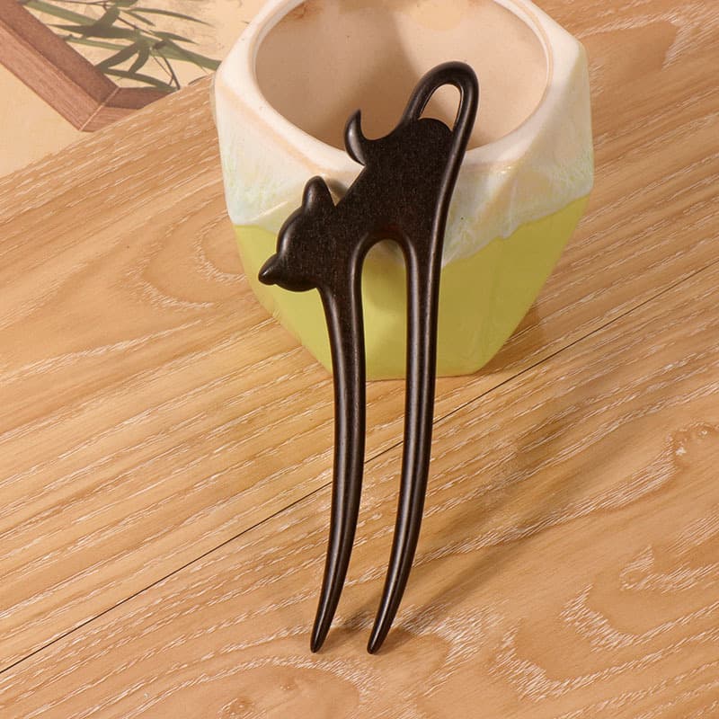 Purple sandalwood u hairpin--20 styles (15cm)