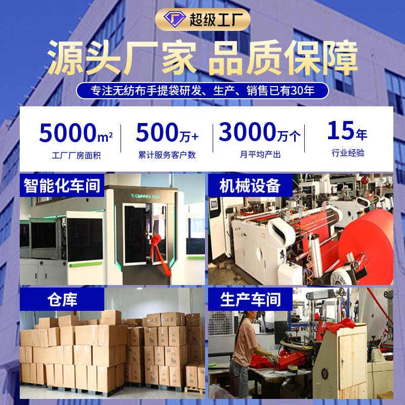 Cross-Border Non-Woven Vest Bags, Supermarket Eco-Friendly Shopping Bags, Color-Printed Promotional Vest Bags, Non-Woven Bags Custom-Made 2