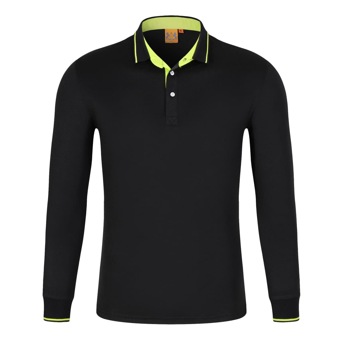 Black with green