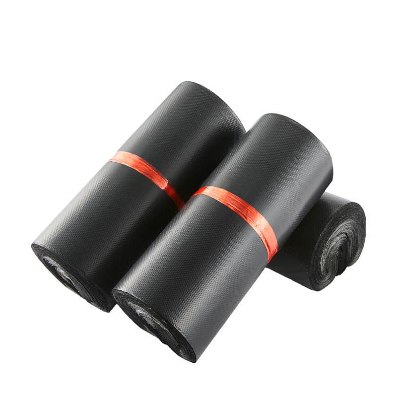 New Economical Black Express Bag Thickened Waterproof Packaging Bag Express Bag White Packaging Bag Whole Bag Wholesale 5