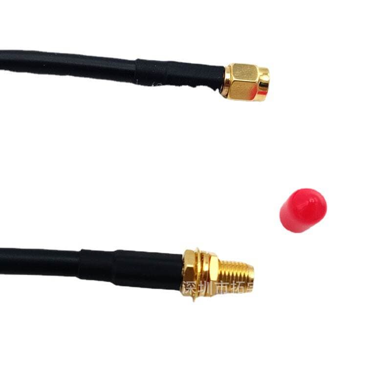 Rg58 Pure Copper Feeder Antenna Adapter Cable Wifi Extension Cable Sma Male to Female Coaxial Radio Frequency Antenna 3