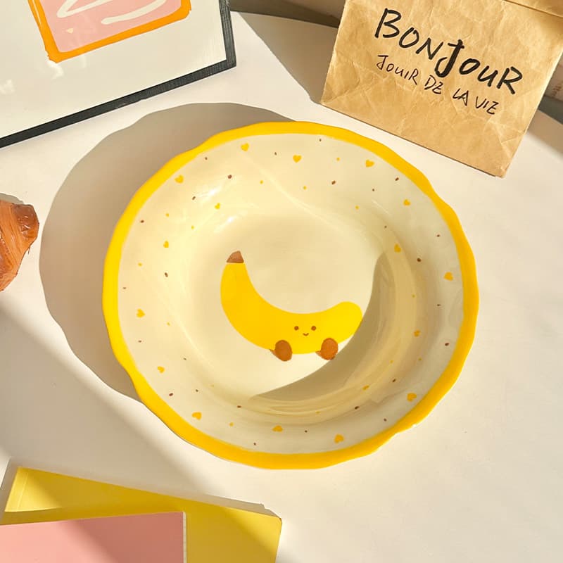 8inch disc-yellow banana