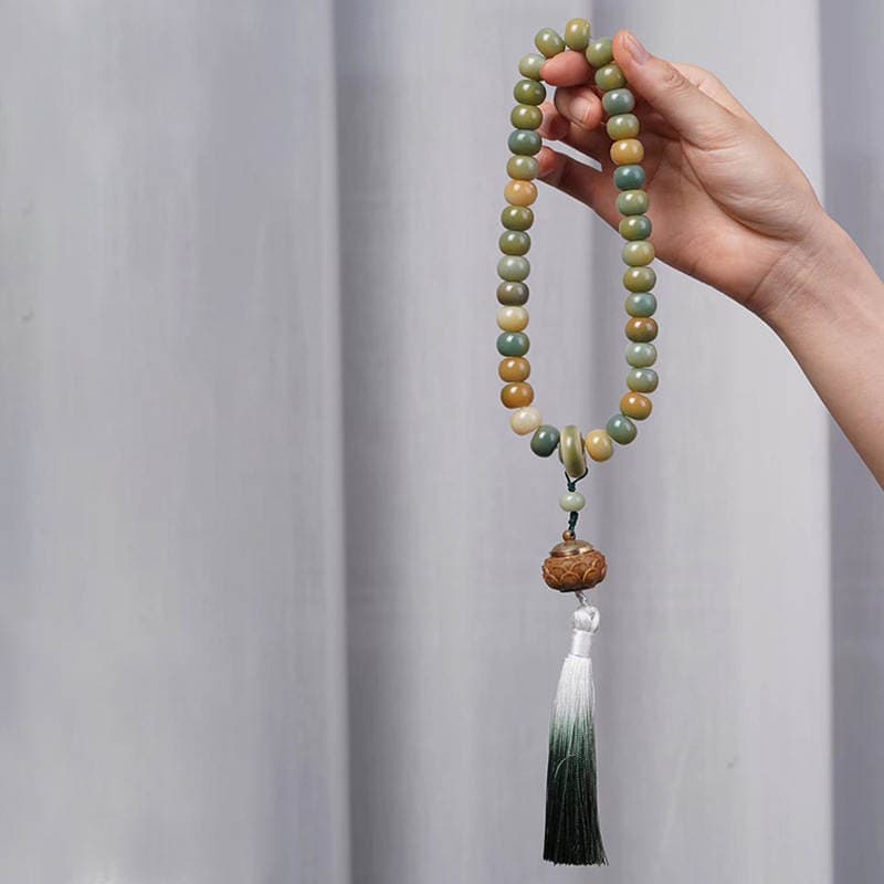 Qingmang Bodhi Apple Beads DIY Lian Yun Handheld Specifications 10 × 13 Decorative Bracelets for Men and Women Beads Factory Wholesale 2