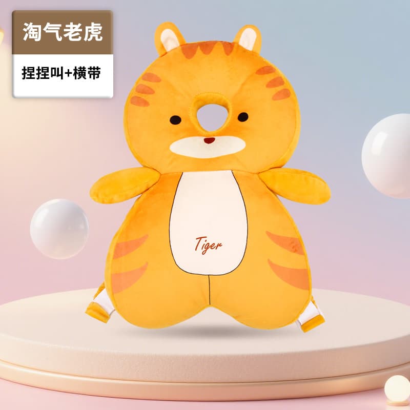 Naughty tiger (3d velvet large size) + pinch and scream + horizontal belt