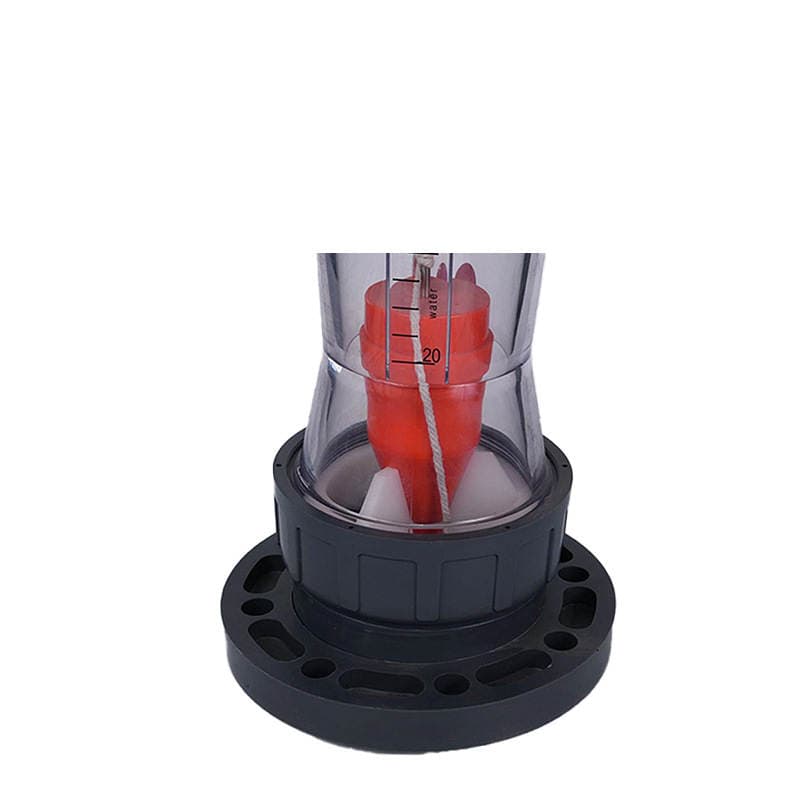 Plastic Pipe Flow Meter with Live Water Return, Union Type, Socket Type, Threaded Interface, Rotor Float Meter for Large Flow 3