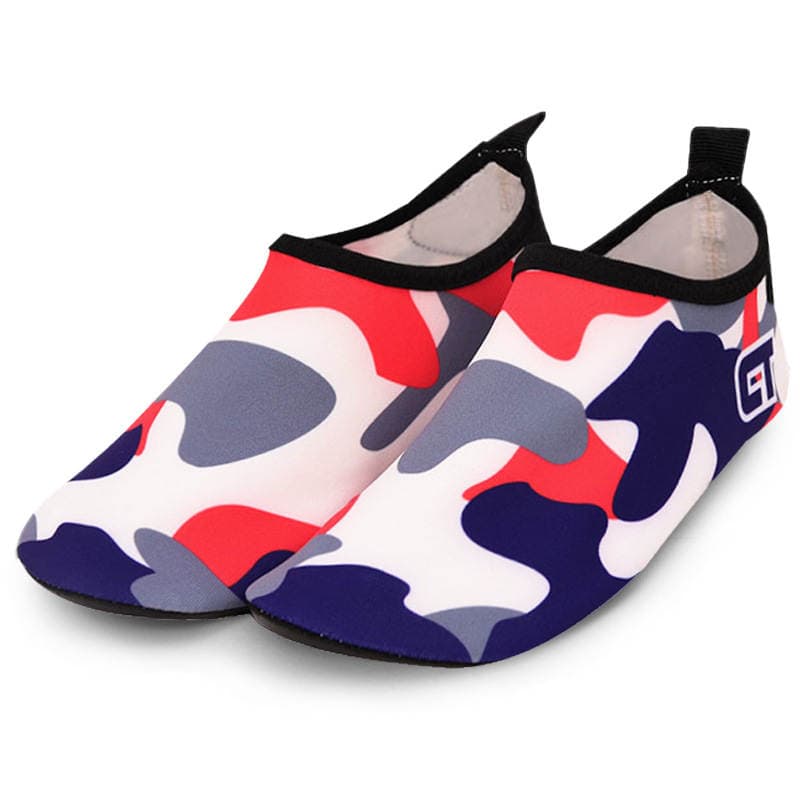 Beach socks shoes men's and women's diving snorkeling children's wading swimming shoes soft shoes non-slip anti-cut bare foot skin shoes 2