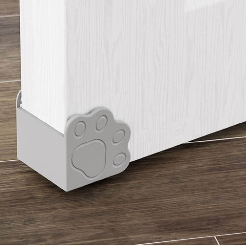 Silikon pişik pəncəsi formalı qapı künc qoruyucuları, uşaq təhlükəsizliyi üçün. 1