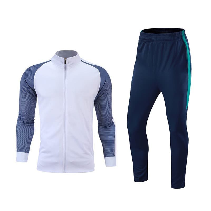 White top + royal blue pants (no children's style)