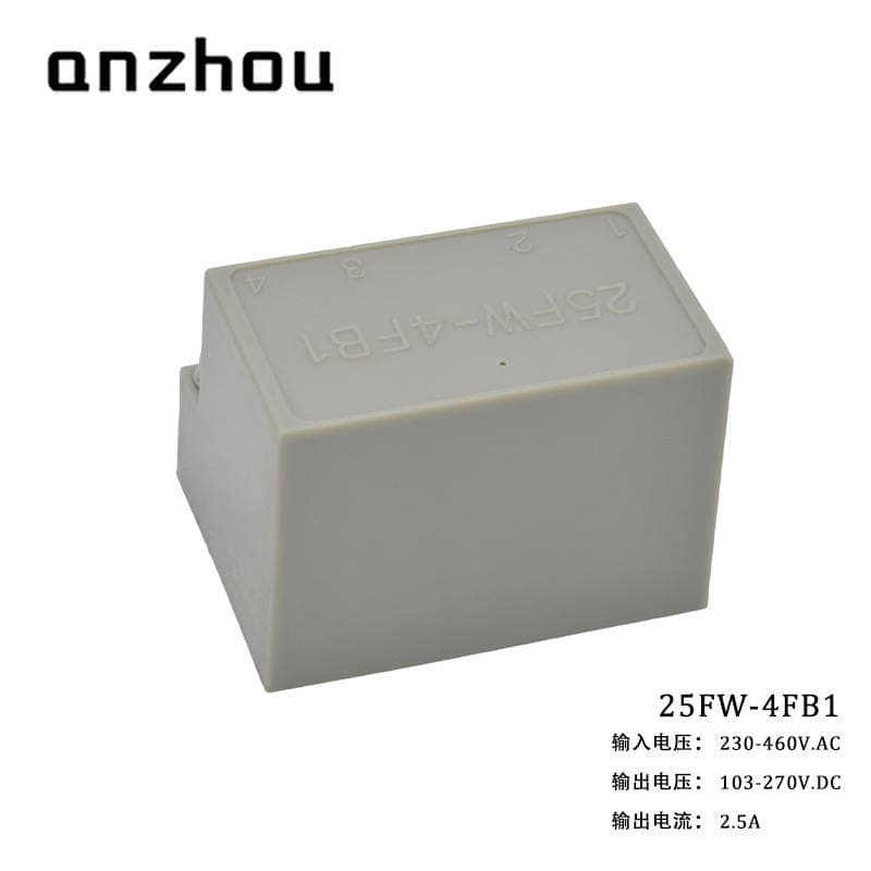 25Fw-4Fb1 Motor Ship Brake Half-Wave Rectifier 230-460Vac 103-270Vdc 2.5A 4