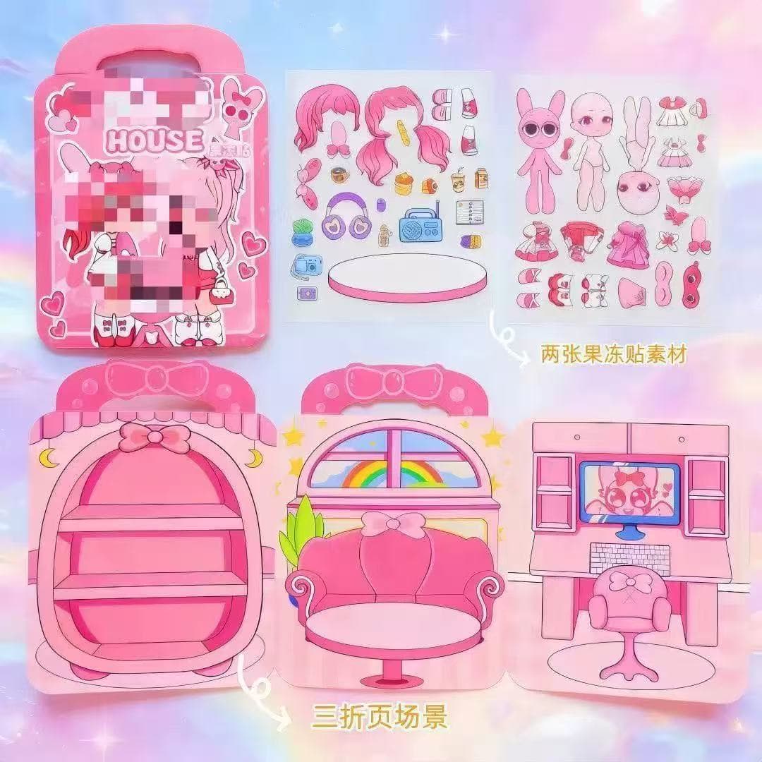 Rhythm box jelly stickers [flat base]