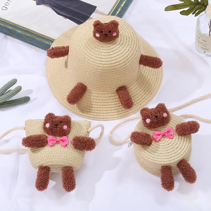 Beige big brown bear