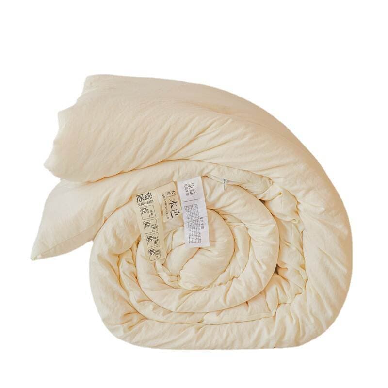 Class A Maternal and Infant Grade Raw Cotton Soybean Quilt Single Double Soybean Fiber Quilt Winter Quilt Thickened Spring and Autumn Quilt Student Quilt 5