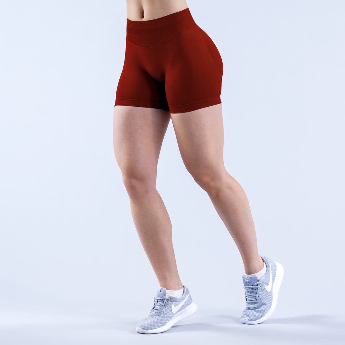 Shorts-burgundy