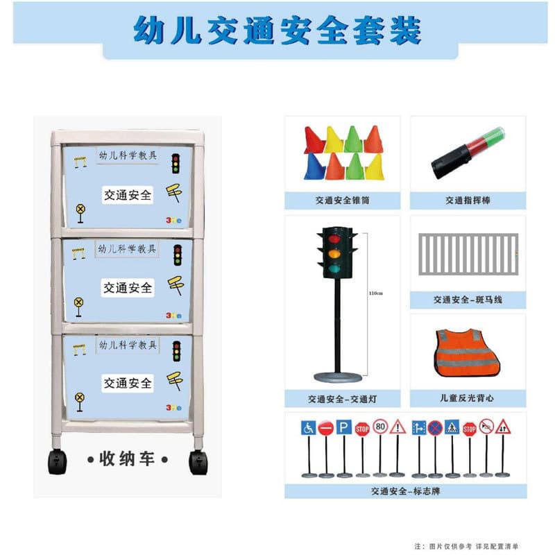 Toddler traffic safety kit