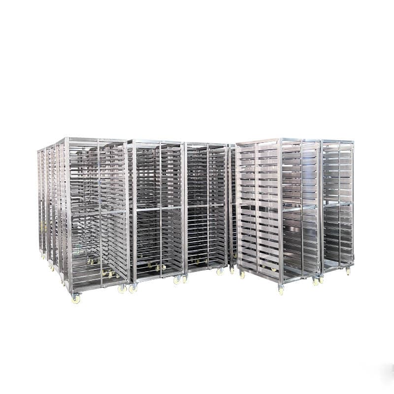 304 Rust-Proof Stainless Steel Steaming Rack, Sweet Potato Food Factory Drying Tool, Hot-Selling Custom Thickened Version Trolley 5