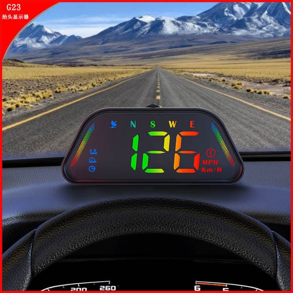 G23 Avtomobil HUD displeyi (GPS, hündürlük, tarix, spidometr)