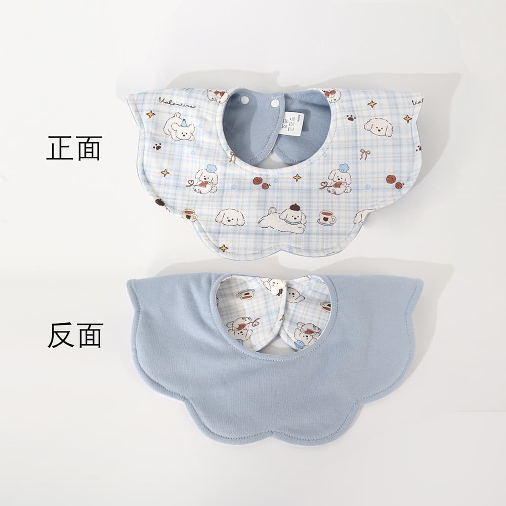 Waterproof petal blue plaid puppy