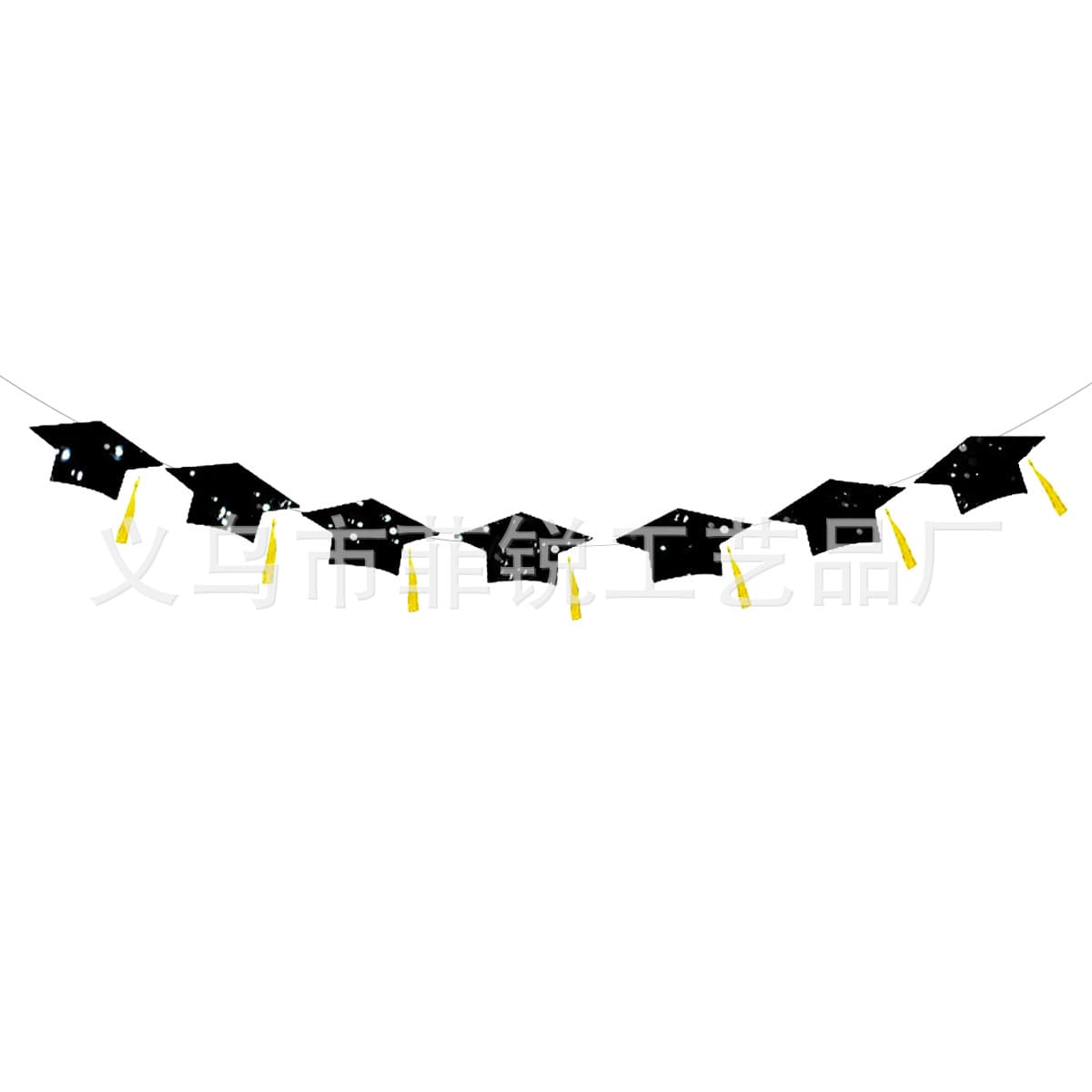 Dfq492-2 gold tassel doctoral cap latte art