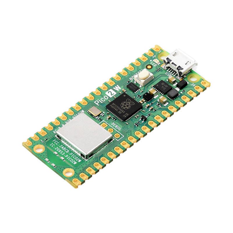 Raspberry Pi Pico 2W İnkişaf Lövhəsi, RP2350 İki Nüvəli, Wi-Fi və IoT üçün 2