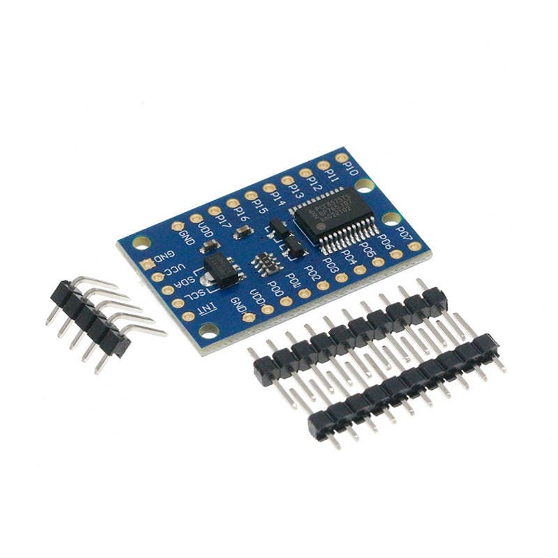 PCF8575 Modulu IO Port Genişləndirmə Lövhəsi, I2C Rabitə, 16 IO Portu 2